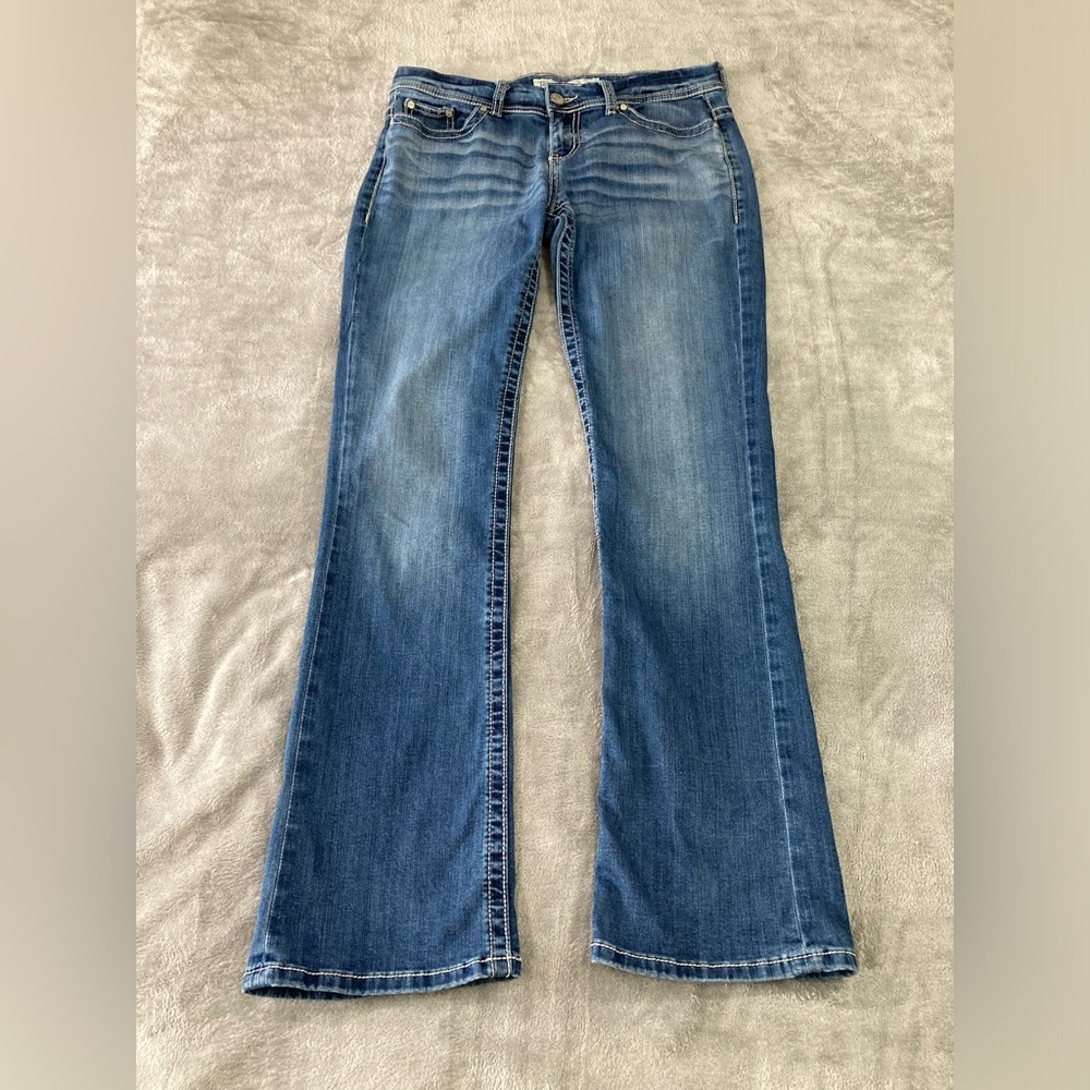 BKE Peyton Jeans Women's Size 30 L Blue Denim Bootcut Casual Rodeo Western